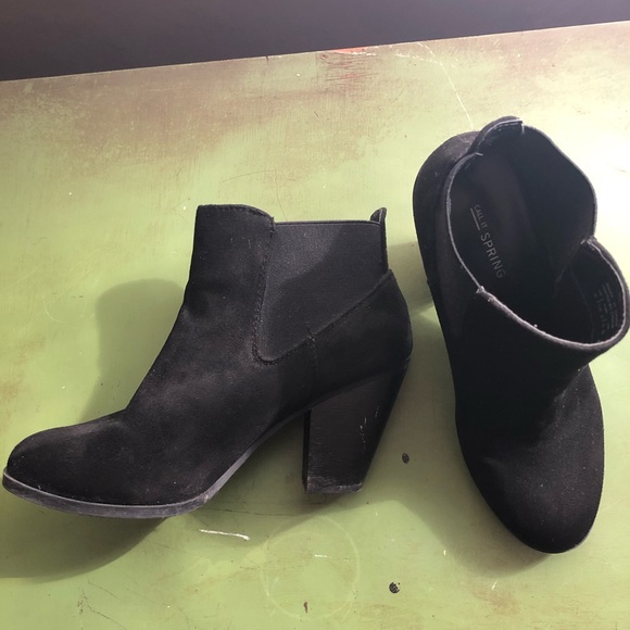 Call It Spring Black Ankle Booties - Picture 3 of 7